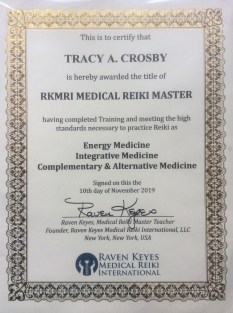 TACROSBY RKMRI Medical Reiki Certification